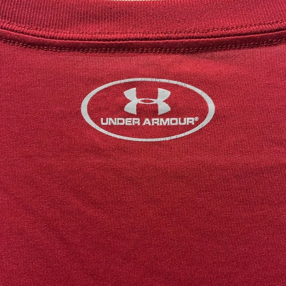 Under armor Indiana university Hoosiers Shirt men’s size large - Picture 4 of 9